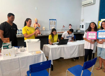 Saúde e Educação caminhando juntas em Figueirópolis!