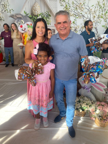 A Páscoa da Alegria reuniu crianças e famílias em um momento cheio de diversão e carinho.