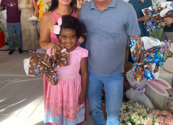 A Páscoa da Alegria reuniu crianças e famílias em um momento cheio de diversão e carinho.