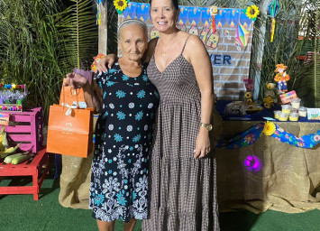 Arraiá fora de época pra lá de especial! 