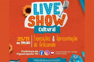 SECRETARIA MUNICIPAL DE EDUCAÇÃO E CULTURA- LIVE SHOW CULTURAL.