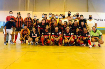 Dia 17 de Setembro 2021- Entrega dos novos uniformes do Time de Futsal Feminino de Figueirópolis-TO.