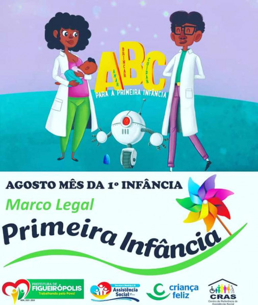 “Campanha Agosto-Mês da Primeira Infância”  Secretaria Municipal de Assistência Social-CRAS-PCF .