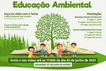 Secretarias Municipais de Educação e Meio Ambiente-SEMEC/SMPICMA -1° Concurso Escolar sobre Educação Ambiental- Melhores Vídeos.